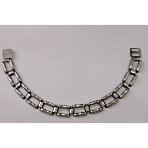 Rare VTG German 835 Silver Bracelet DRGM Deutsches Reichsgebrauchsmuster Mark - Picture 10 of 12